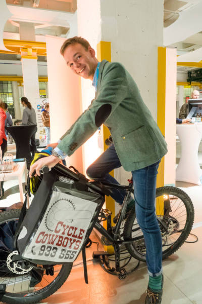 Eine Demonight in Nürnberg, veranstaltet von der BayStartUp GmbH