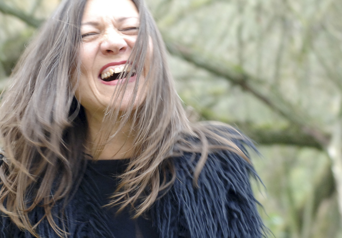 Portrait einer lachenden Frau